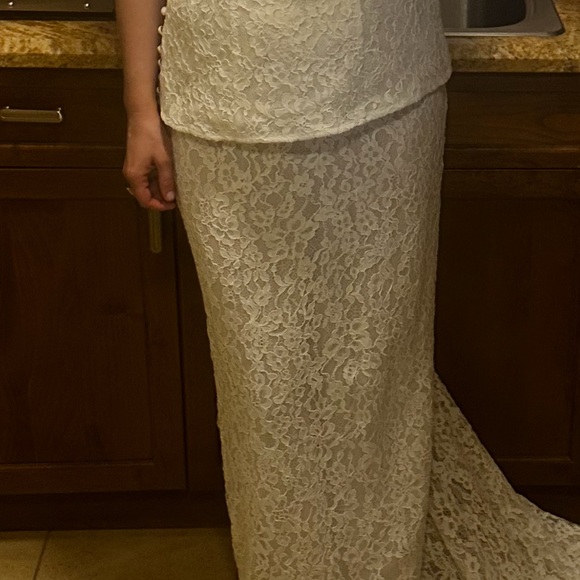 Helsa The forever Audrey skirt in white (M) - Picture 8 of 14